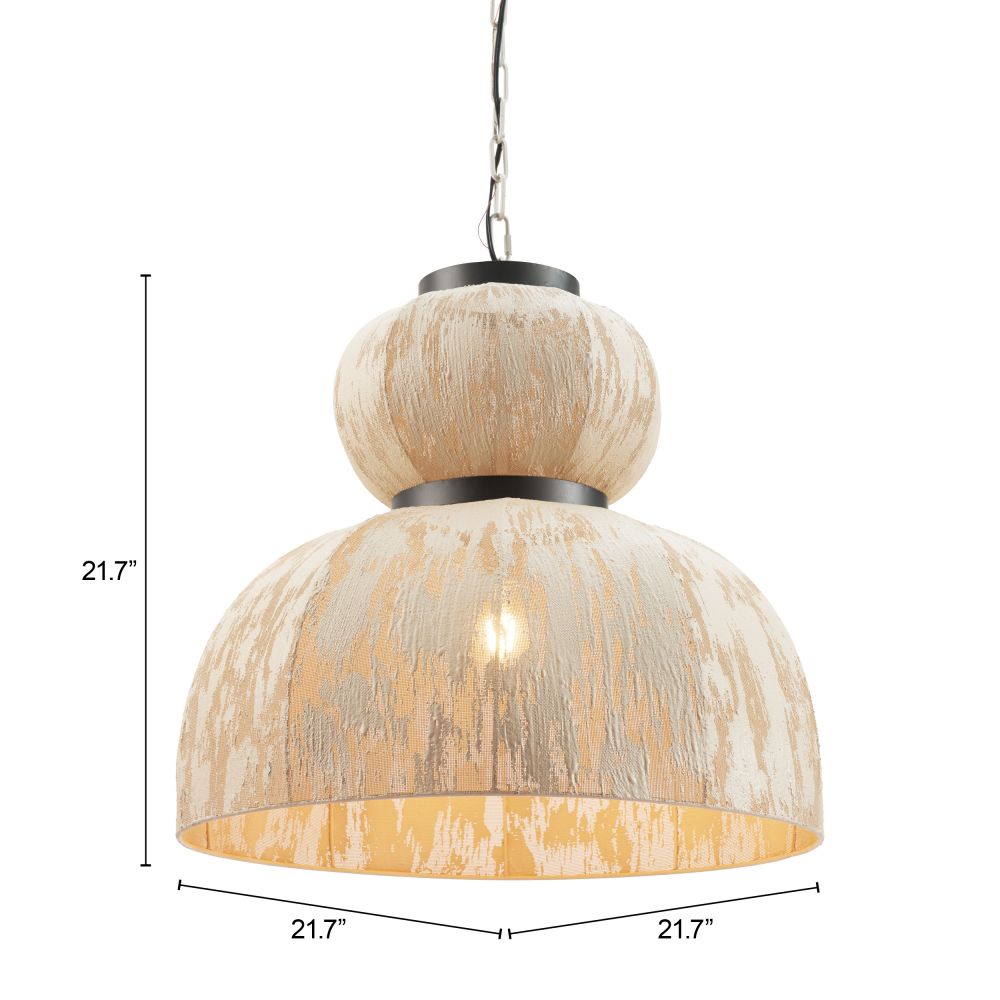 Manet Steel Beige Ceiling Lamp