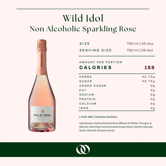 Wild Idol - Alcohol-Free Sparkling Rose 750ml