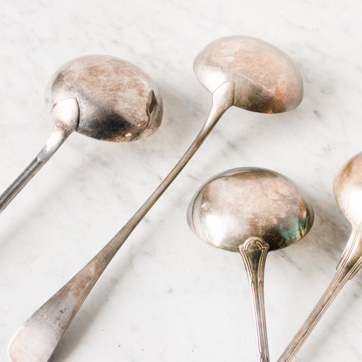 Vintage French Silver Ladle