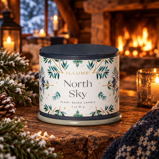 North Sky Tin Candle