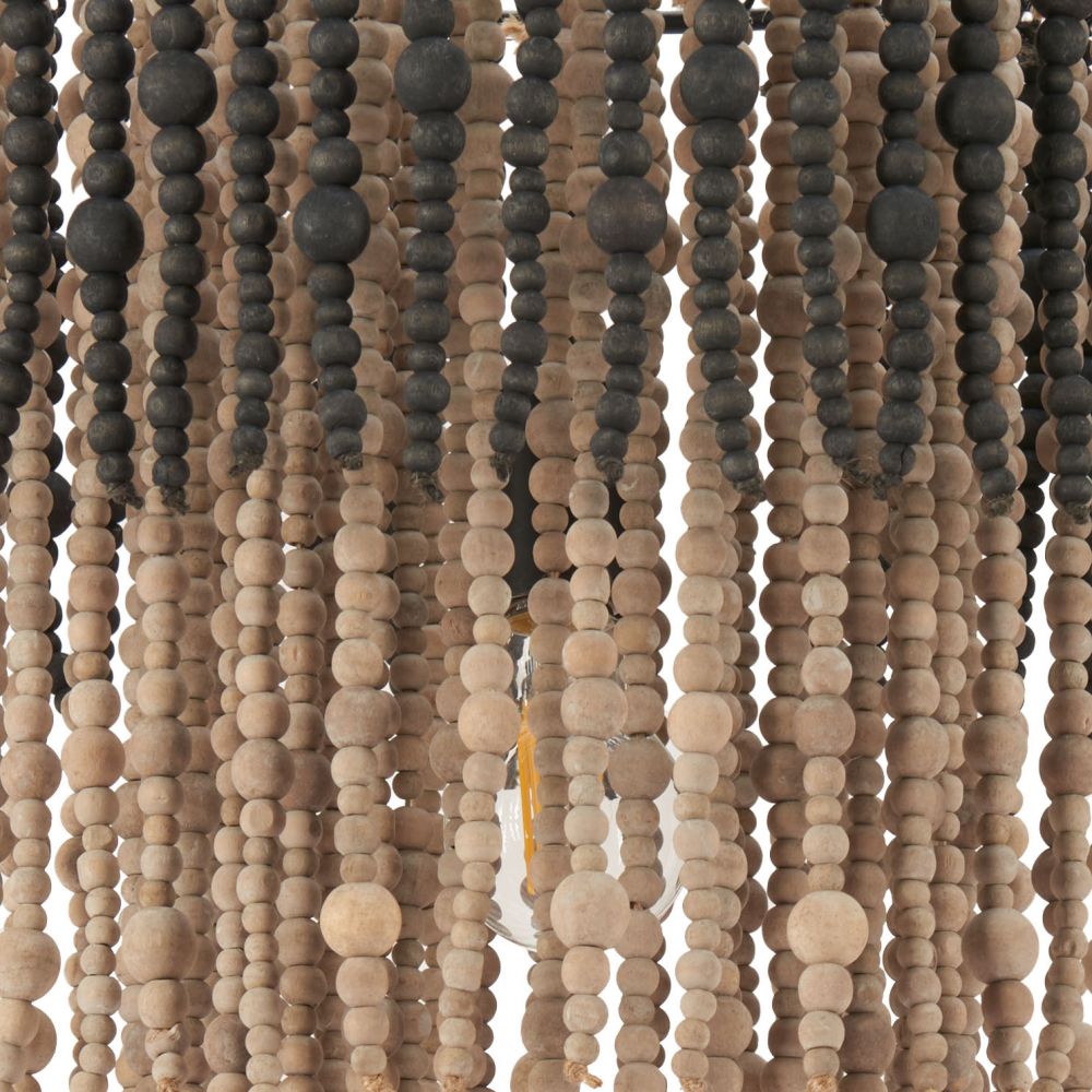 Bizu Steel Black Ceiling Lamp