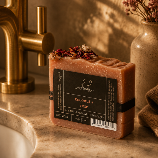 Coconut + Rose All Natural Soap