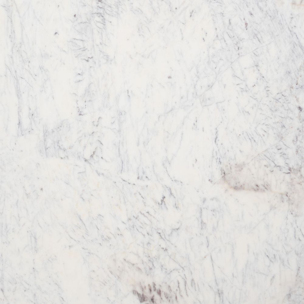 Strela White Marble Top Round Dining Table